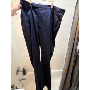 Kenneth Cole Reaction Techni-Cole 2-Piece Suit Pants 48W (Navy Blue) NWT